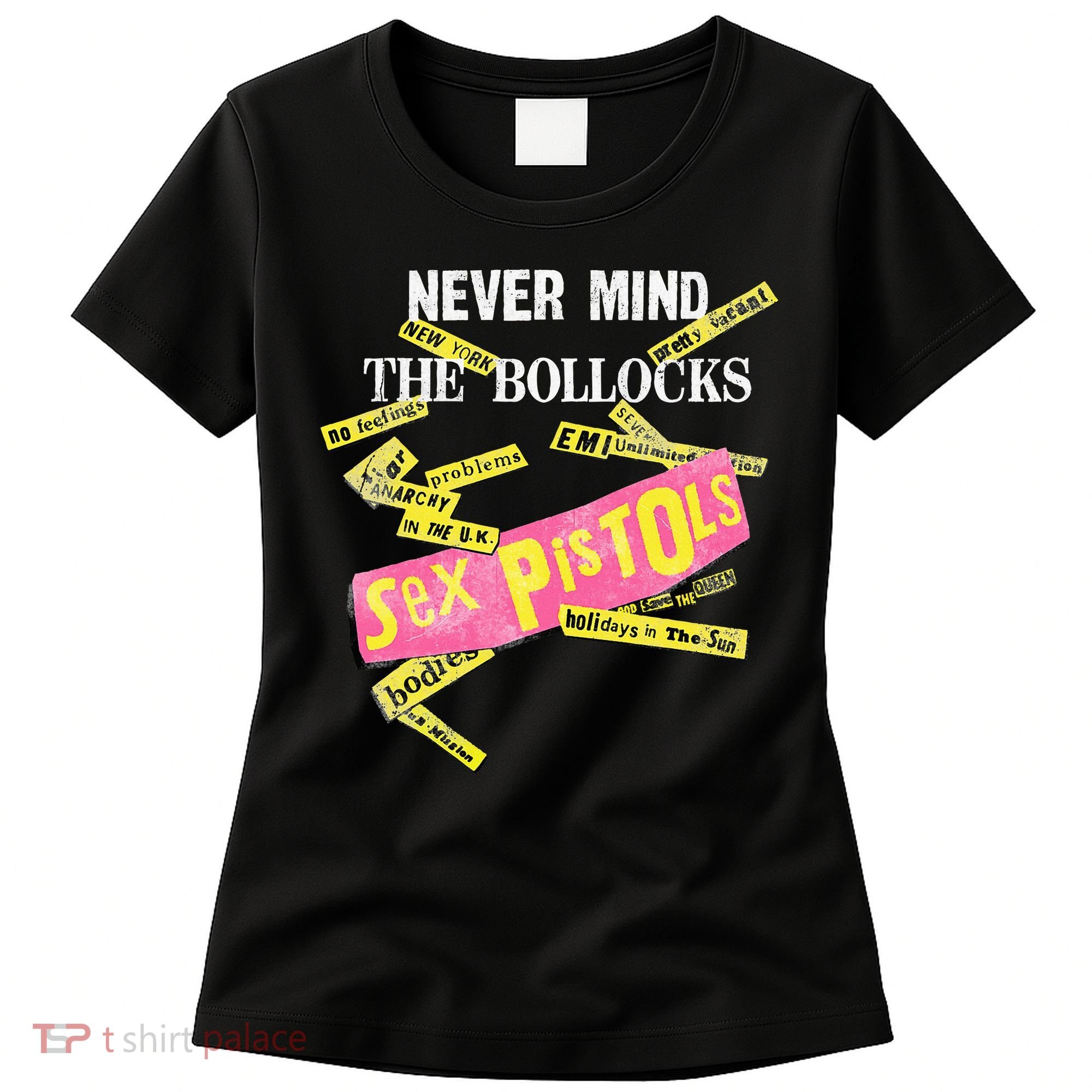 Sex Pistols Never Mind The Bollocks Tabs Women's T-Shirt