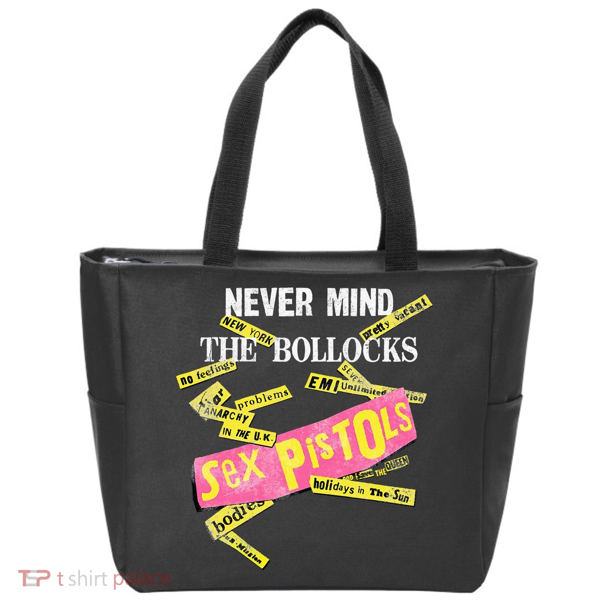 Sex Pistols Never Mind The Bollocks Tabs Tote Bag