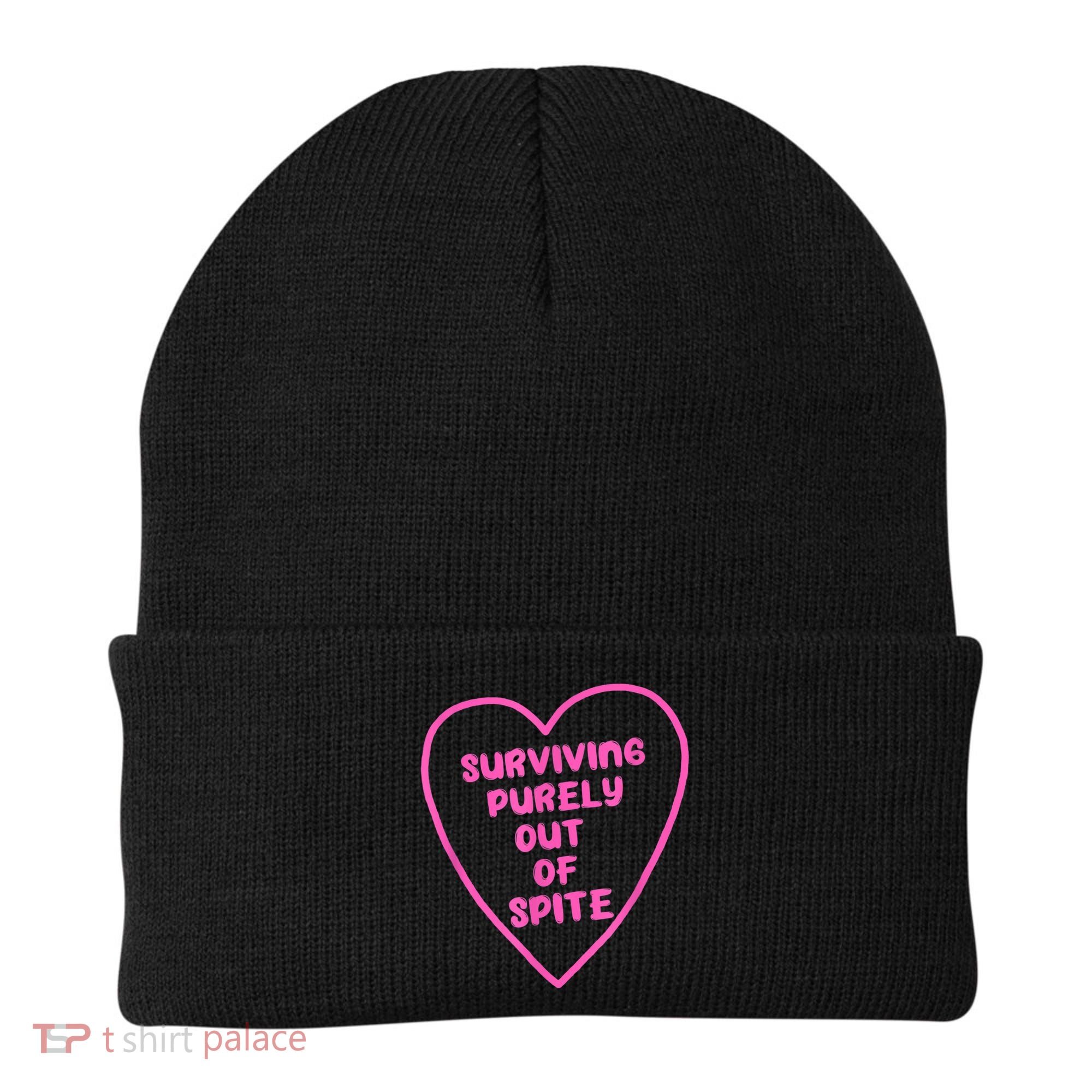 Surviving Purely Out Of Spite Apparel Beanie