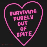 Surviving Purely Out Of Spite Apparel Baby Bodysuit thumb 2