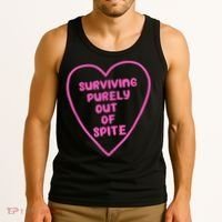 Surviving Purely Out Of Spite Apparel Tank Top thumb 3