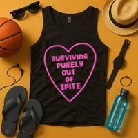 Surviving Purely Out Of Spite Apparel Tank Top thumb 4
