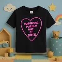 Surviving Purely Out Of Spite Apparel Toddler T-Shirt thumb 3