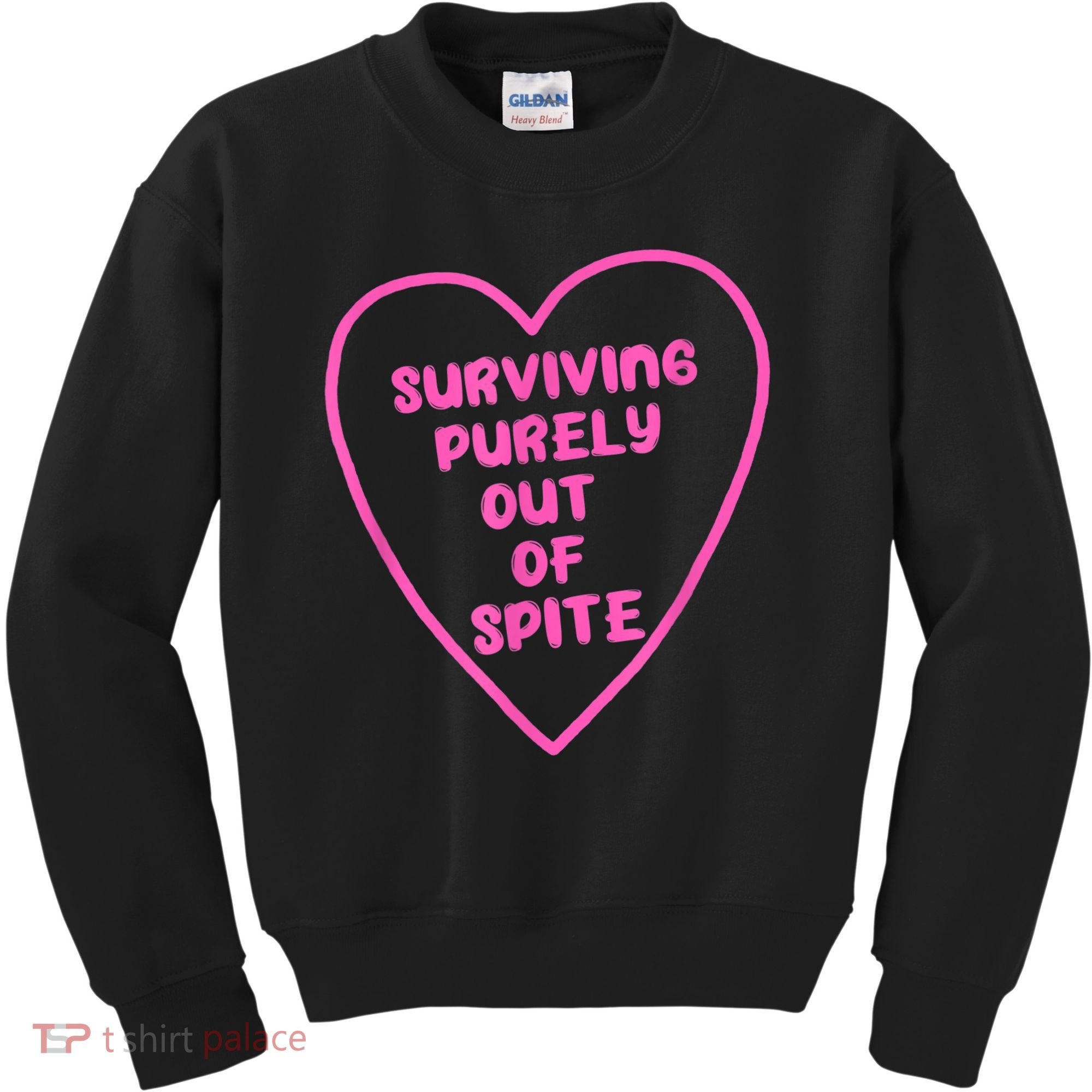 Surviving Purely Out Of Spite Apparel Kids Sweatshirt