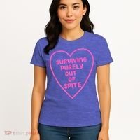 Surviving Purely Out Of Spite Apparel Women's T-Shirt thumb 4