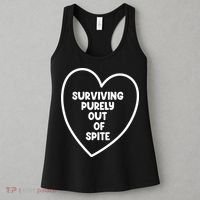 Surviving Purely Out Of Spite Appeal For Life Women's Tank Top thumb 3
