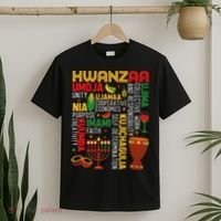 Seven Principles Of Kwanzaa Proud African American Holiday T-Shirt thumb 2