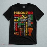 Seven Principles Of Kwanzaa Proud African American Holiday T-Shirt thumb 5
