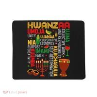 Seven Principles Of Kwanzaa Proud African American Holiday Mousepad thumb 0