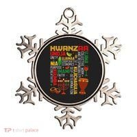 Seven Principles Of Kwanzaa Proud African American Holiday Ornament thumb 0