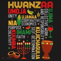 Seven Principles Of Kwanzaa Proud African American Holiday Baby Bodysuit thumb 2