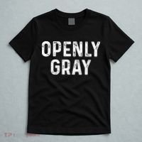 Sarcastic Pun Openly Gray Hair Funny Joke Family T-Shirt thumb 5