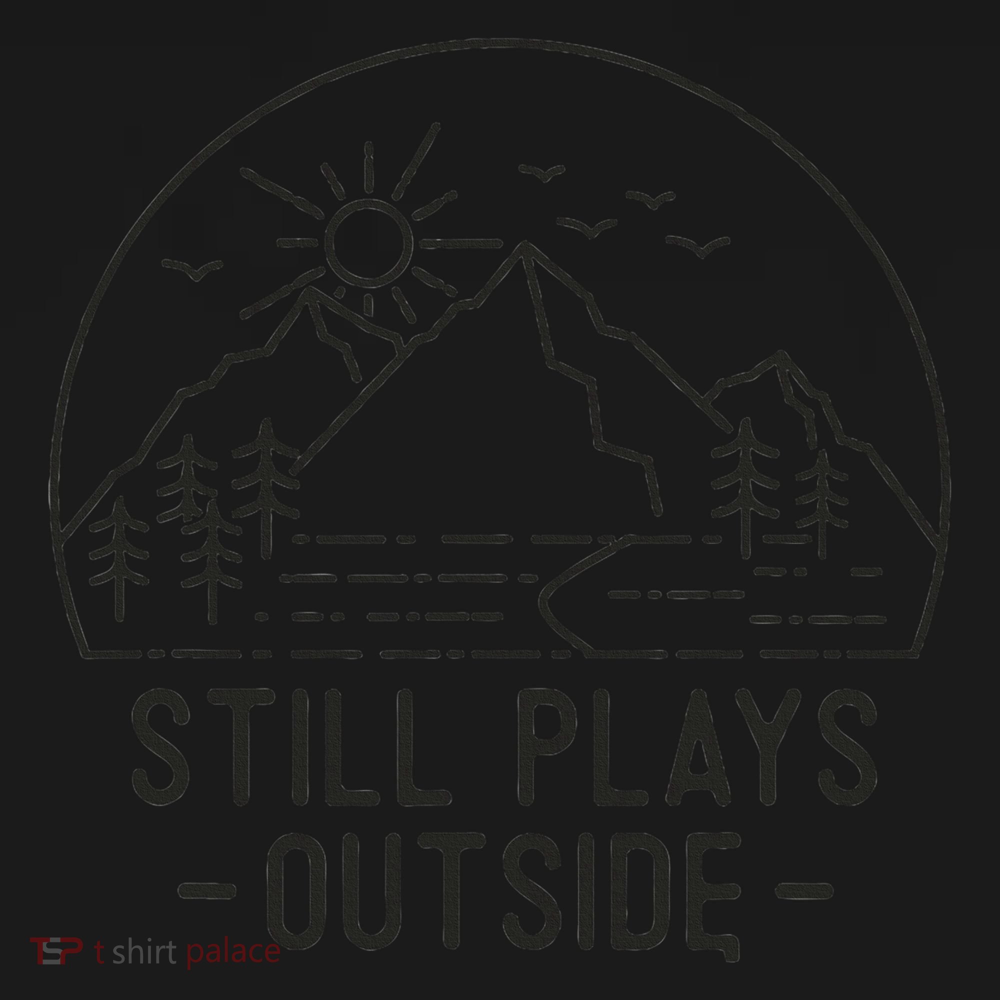 Still Plays Outside Camping Funny Hiking Lover Camp Hike Fun Hoodie