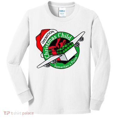 SamaritanS Purse Operation Christmas Child Kids Long Sleeve Shirt