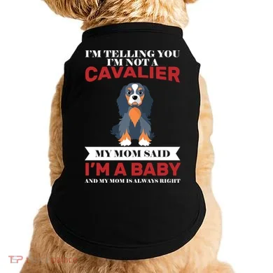 Spoiled King Charles Cavalier Doggie Tank
