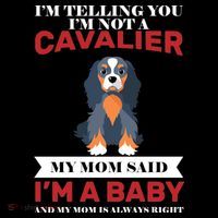 Spoiled King Charles Cavalier Doggie Tank thumb 4
