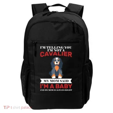 Spoiled King Charles Cavalier Backpack