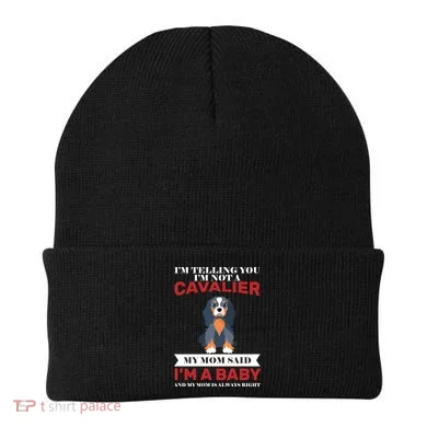 Spoiled King Charles Cavalier Beanie