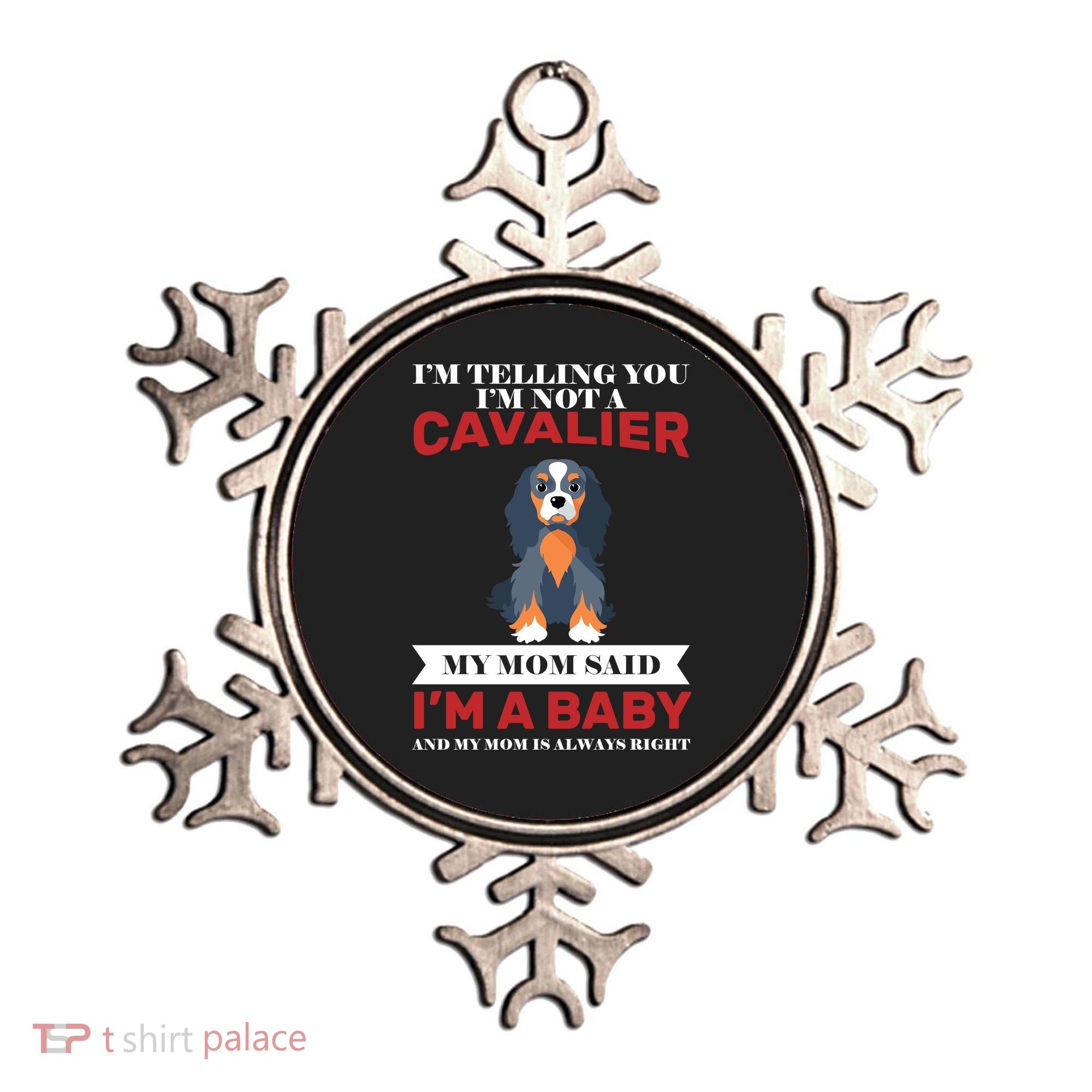 Spoiled King Charles Cavalier Ornament