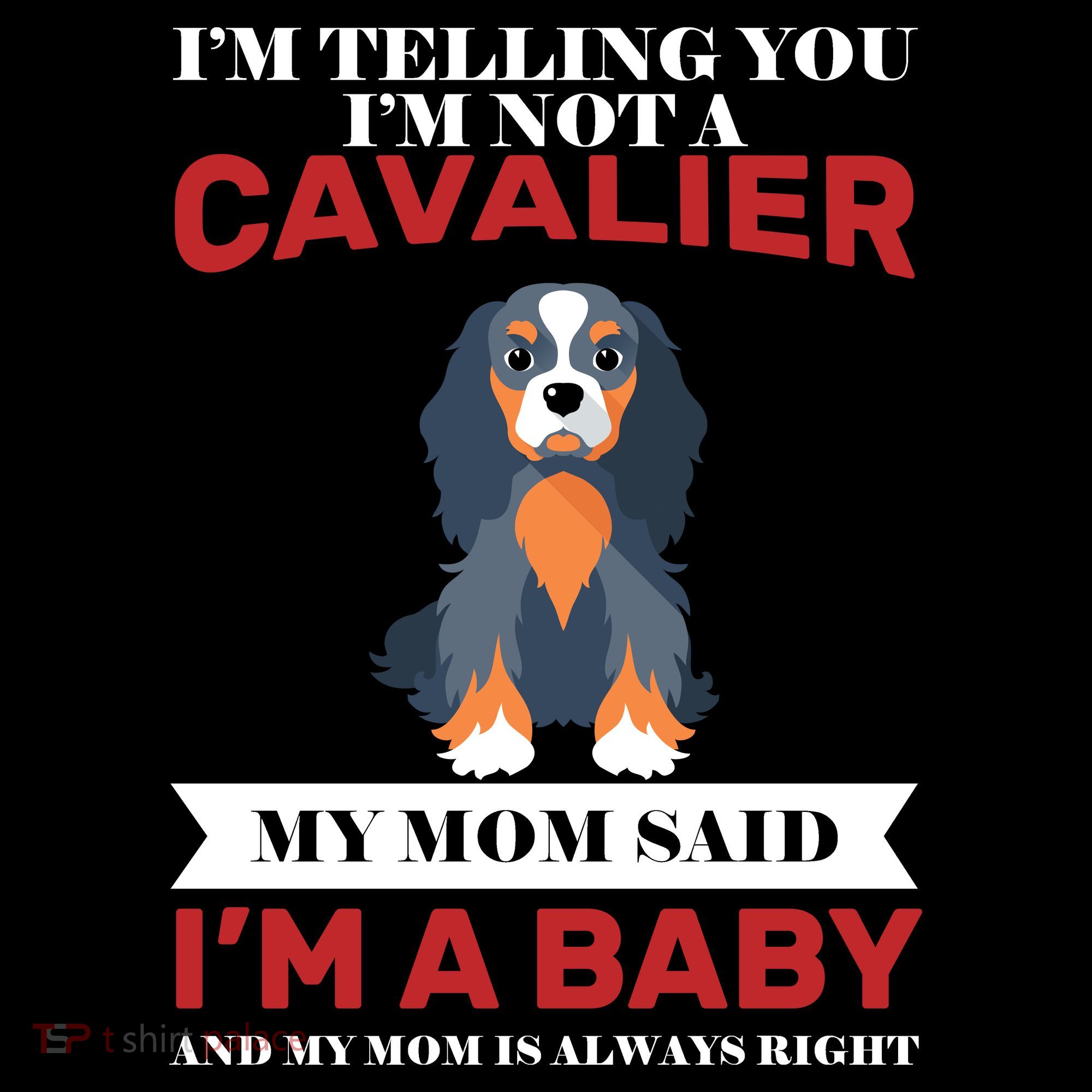 Spoiled King Charles Cavalier Ornament