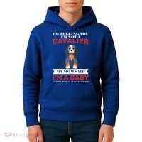 Spoiled King Charles Cavalier Kids Hoodie thumb 4