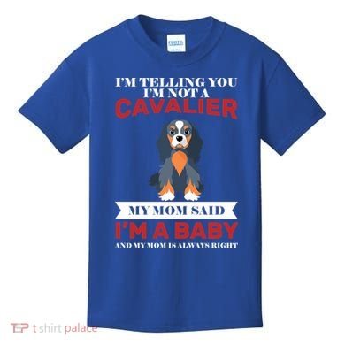 Spoiled King Charles Cavalier Kids T-Shirt