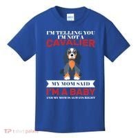 Spoiled King Charles Cavalier Kids T-Shirt thumb 0
