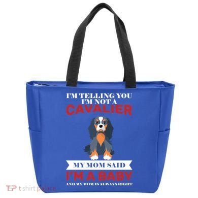 Spoiled King Charles Cavalier Tote Bag