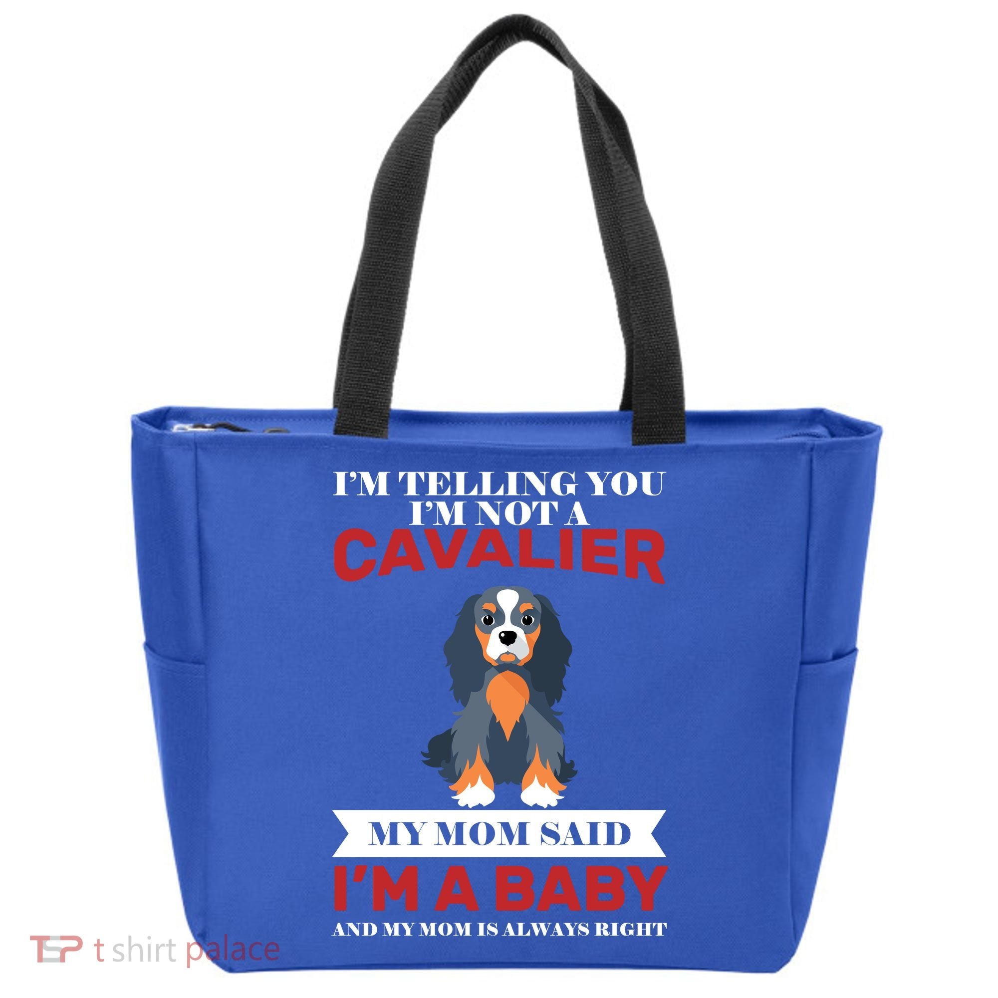 Spoiled King Charles Cavalier Tote Bag
