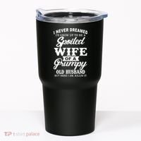 Spoiled Wife Of A Grumpy Old Husband Tumbler thumb 0