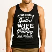 Spoiled Wife Of A Grumpy Old Husband Tank Top thumb 3