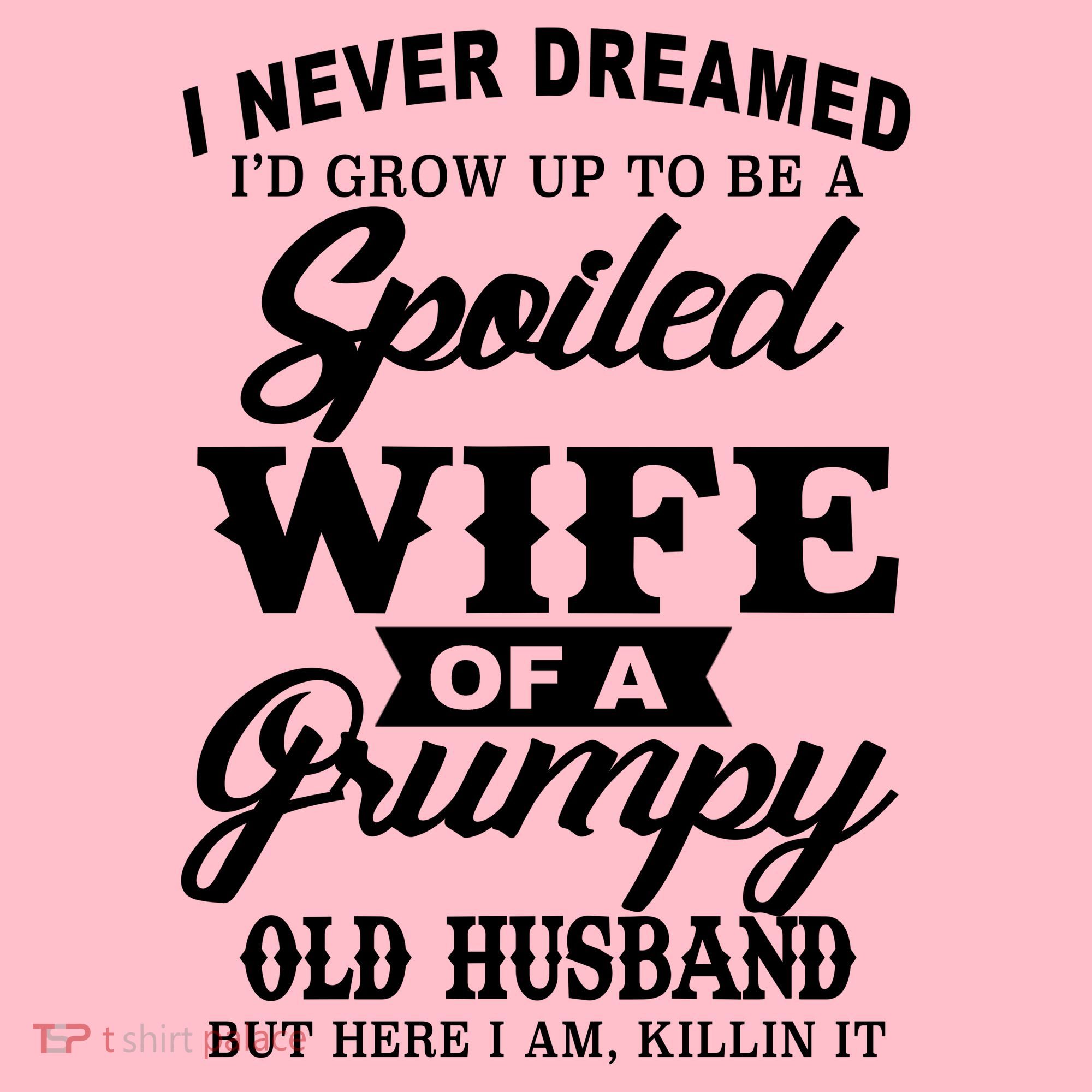 Spoiled Wife Of A Grumpy Old Husband Coffee Mug