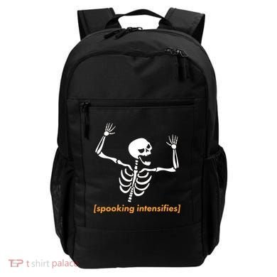 Spooking Intensifies Scary Skeleton Meme Backpack