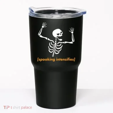 Spooking Intensifies Scary Skeleton Meme Tumbler