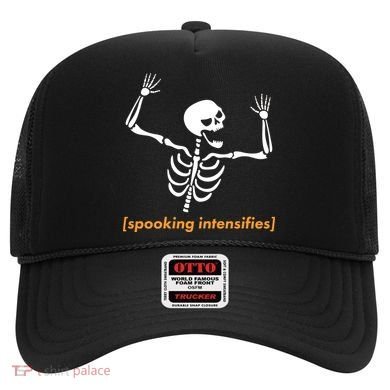 Spooking Intensifies Scary Skeleton Meme Hat