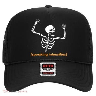 Spooking Intensifies Scary Skeleton Meme Hat