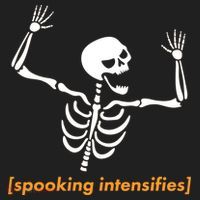 Spooking Intensifies Scary Skeleton Meme Hat thumb 2