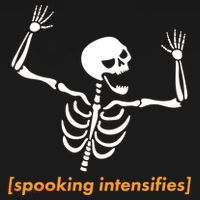 Spooking Intensifies Scary Skeleton Meme Tote Bag thumb 4