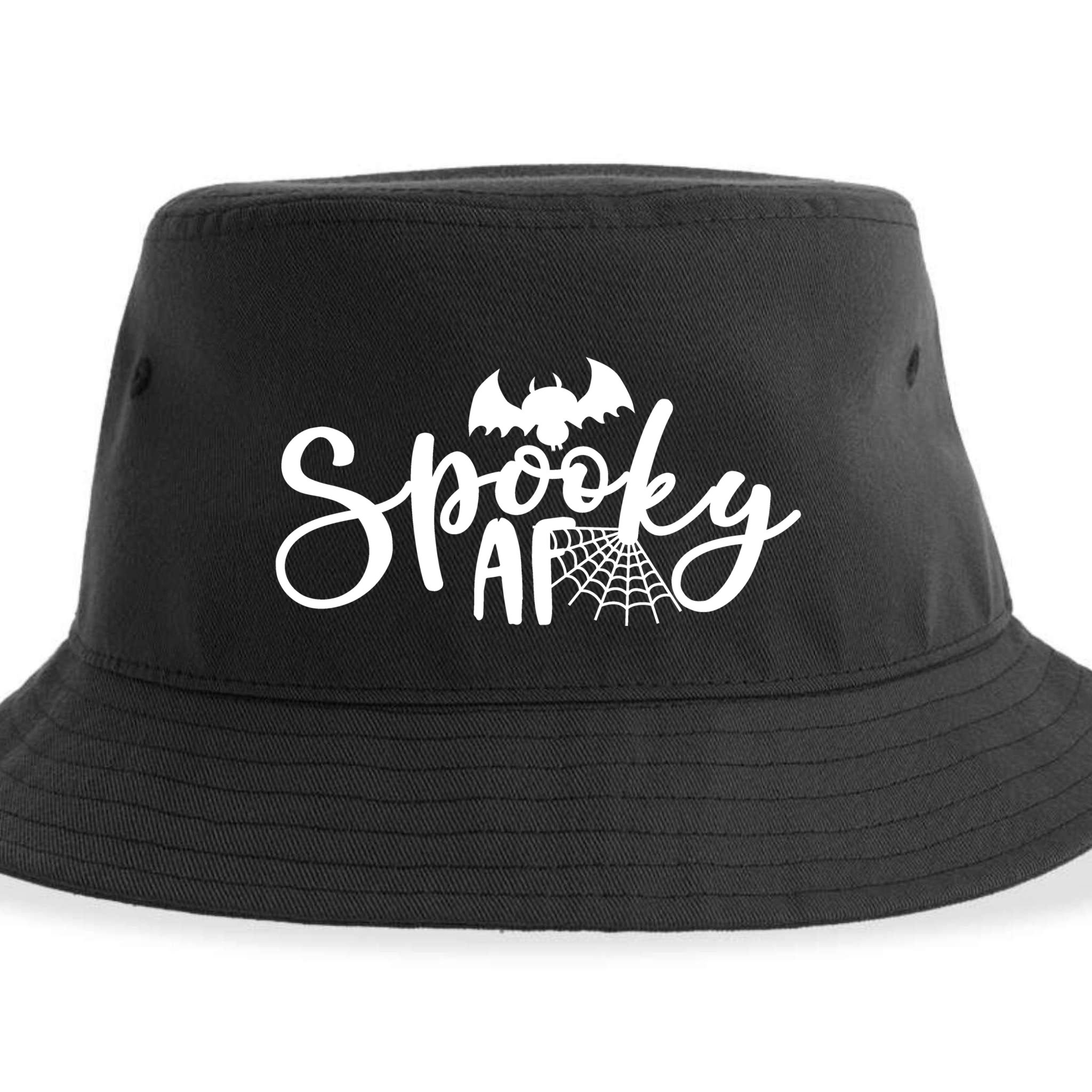 Spooky AF Cute Sustainable Bucket Hat