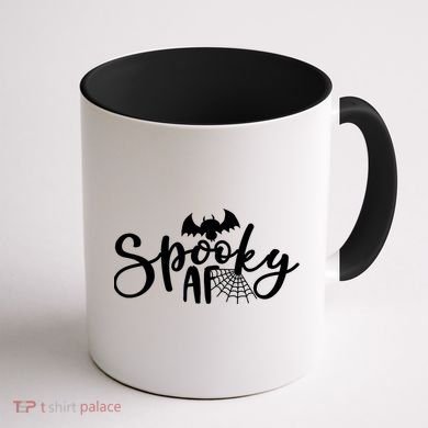 Spooky AF Cute Coffee Mug back