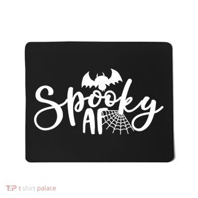 Spooky AF Cute Mousepad