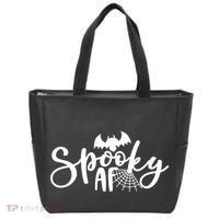 Spooky AF Cute Tote Bag thumb 0