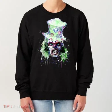 Spooky Clown Face Women's Sweatshirt