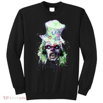 Spooky Clown Face Sweatshirt