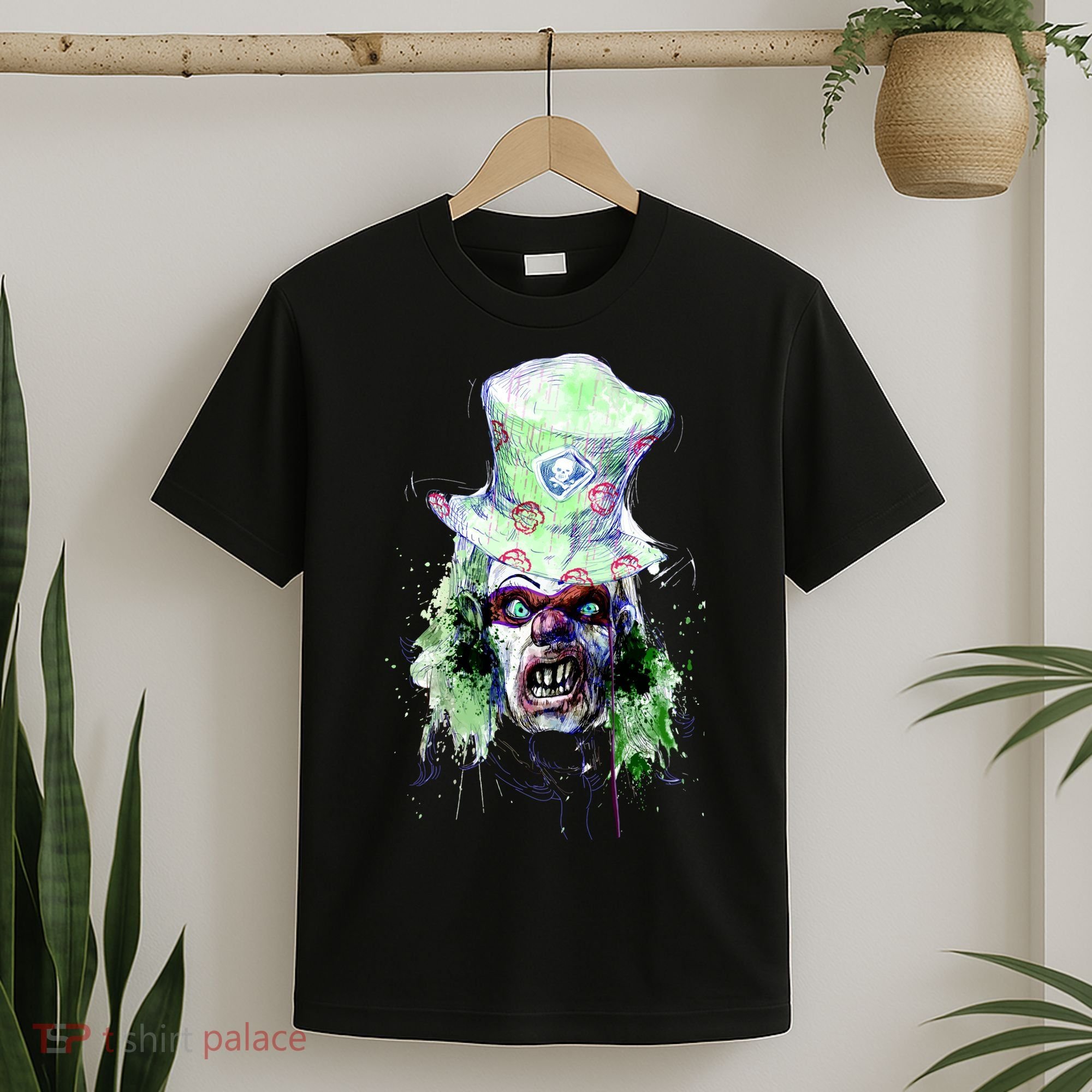 Spooky Clown Face T-Shirt