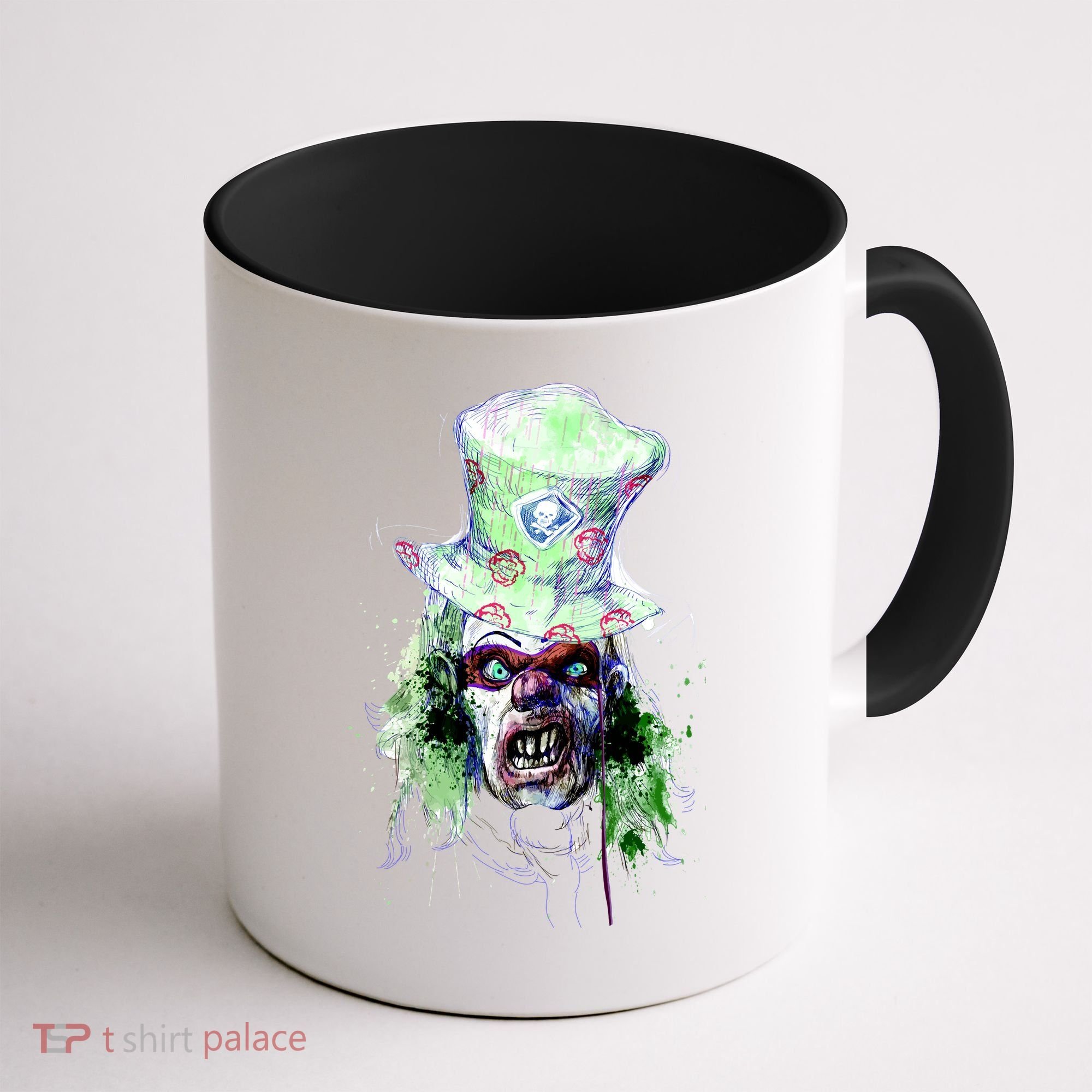 Spooky Clown Face Coffee Mug