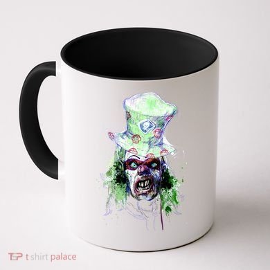 Spooky Clown Face Coffee Mug
