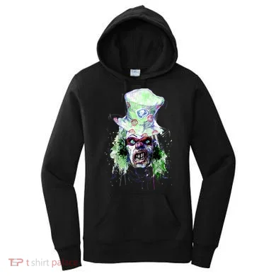 Spooky Clown Face Women's Hoodie