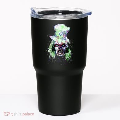 Spooky Clown Face Tumbler