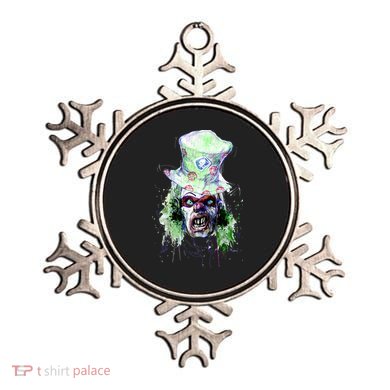 Spooky Clown Face Ornament